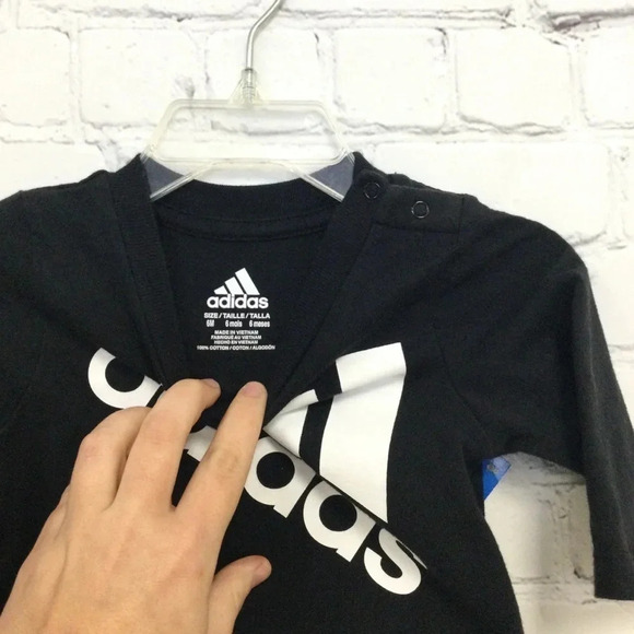 Adidas Long Sleeve Romper size 6M - Picture 4 of 4